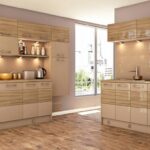 Akril materiallı mətbəx mebeli