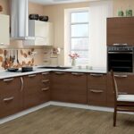 Laminat materiallı mətbəx mebeli