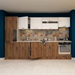 Laminat materiallı mətbəx mebeli