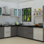 Laminat materiallı mətbəx mebeli