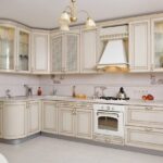 MDF-boya materiallı mətbəx mebeli