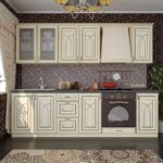 MDF-boya materiallı mətbəx mebeli