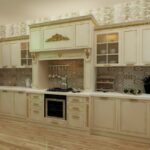 MDF-boya materiallı mətbəx mebeli