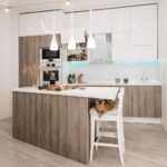 Panel-MDF materiallı mətbəx mebeli