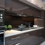 Akril (Panel-MDF) Mətbəx Mebeli