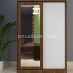 Menekşe paltar dolabı